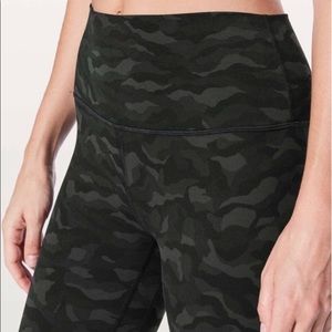 Lululemon Sequioa CAMO Leggings